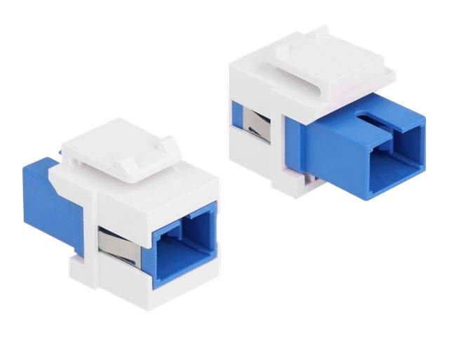 Delock - Modulare Eingabe - SC - weiß, Blau