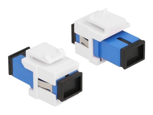 Delock - Modulare Eingabe - SC - weiß, Blau