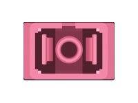 Delock - Modulare Eingabe - SC - weiß, violett