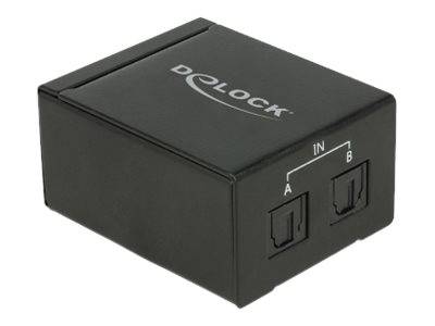 DeLock TOSLINK Switch - Audio-Switch - 2 x TOSLINK
