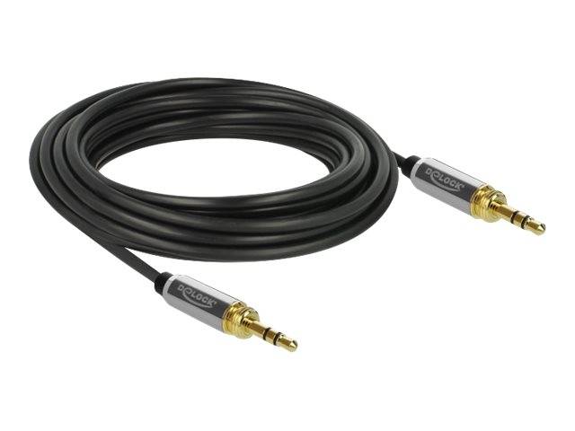 Delock - Audiokabel - mini-phone stereo 3.5 mm männlich zu mini-phone stereo 3.5 mm männlich