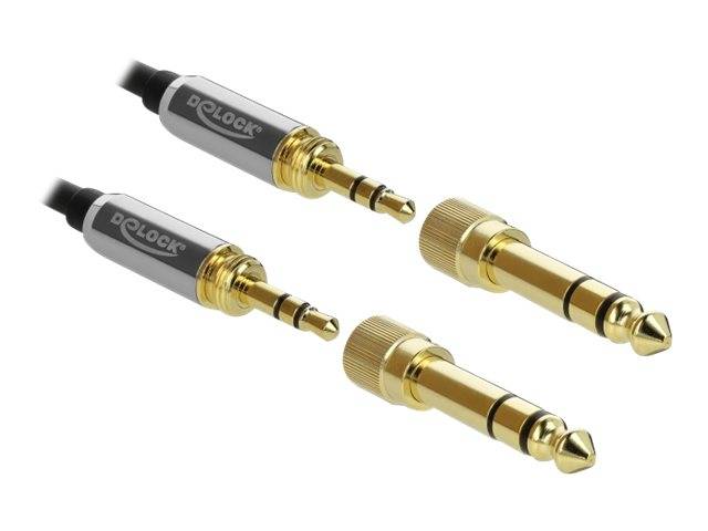 Delock - Audiokabel - mini-phone stereo 3.5 mm männlich zu mini-phone stereo 3.5 mm männlich
