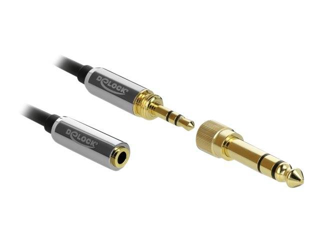 DeLOCK - Audio-Kabelkit - Schwarz