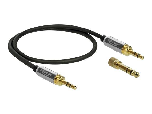 DeLOCK - Audio-Kabelkit - Schwarz