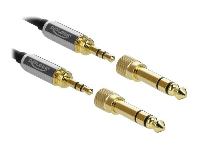 Delock - Audio-Kabelkit - Schwarz
