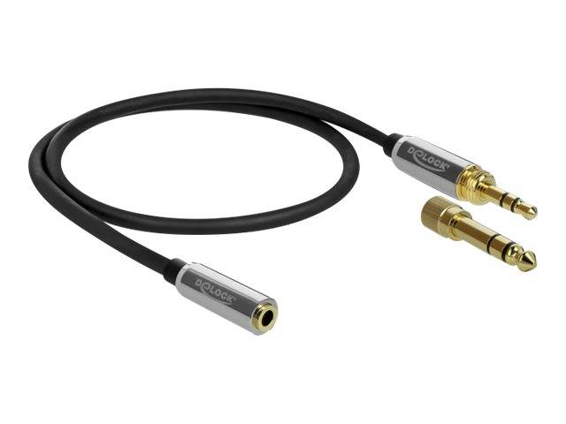 DeLOCK - Audio-Kabelkit - Schwarz