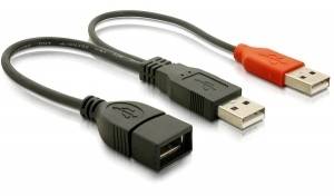 Delock - USB-Kabel - USB, USB (nur Strom) (M)