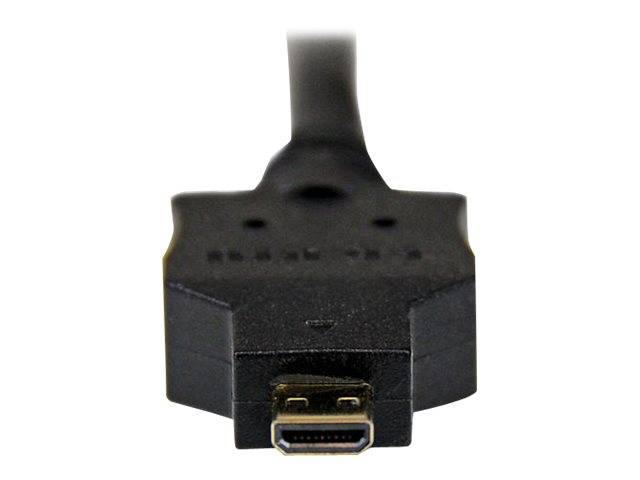 StarTech.com 1m Micro HDMI auf DVI Kabel - micro HDMI Typ-D / DVI-D Adapterkabel