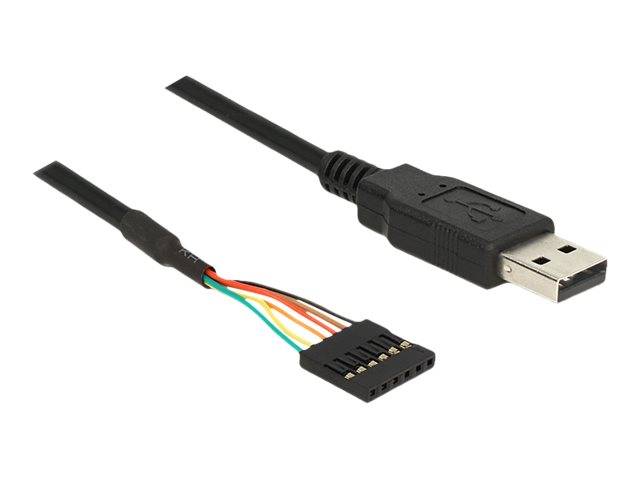 DeLock USB Stecker > TTL 6 Pin Pinheader Buchse