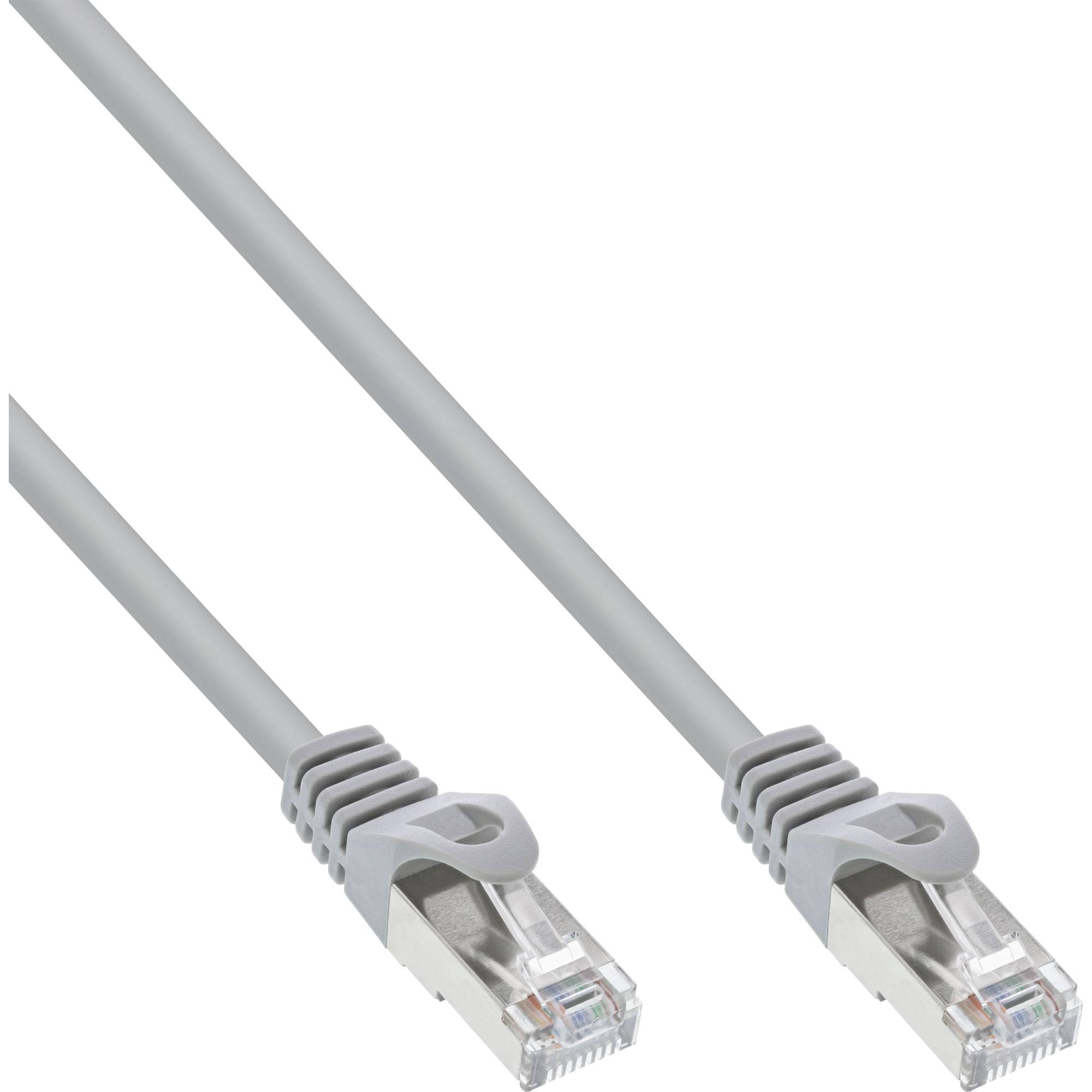 INLINE - 30er Bulk-Pack Patchkabel - SF/UTP - Cat.5e - grau - 3m