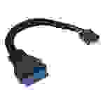InLine - Internes USB-Kabel - 19-poliger USB 3.0 Kopf (W)
