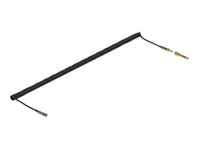 DeLOCK - Audio-Kabelkit - Schwarz - gewickelt