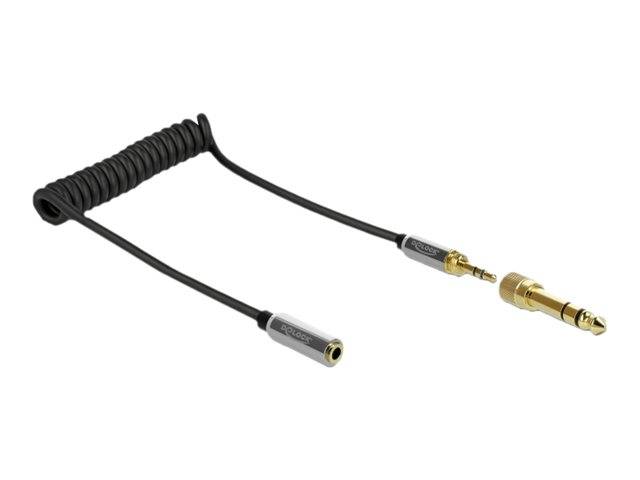 DeLOCK - Audio-Kabelkit - Schwarz - gewickelt