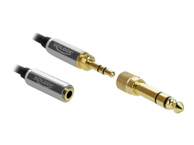 DeLOCK - Audio-Kabelkit - Schwarz - gewickelt