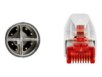 DeLOCK - Netzwerkkabel - 8 pin M12-X (M) bis RJ-45 (M)