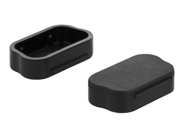 DeLOCK Sub-D 9 / Sub-D 15 - Schutzumschlag - Schwarz (Packung mit 10)