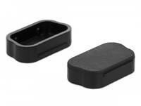 DeLOCK Sub-D 9 / Sub-D 15 - Schutzumschlag - Schwarz (Packung mit 10)