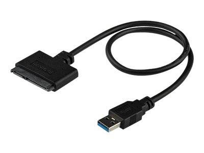 StarTech.com USB 3.0 auf 2,5" (6,4cm) SATA III Adapter Kabel mit UASP - USB 3.0 zu SATA SSD/HDD Konverter / Adapterkabel - Speicher-Controller