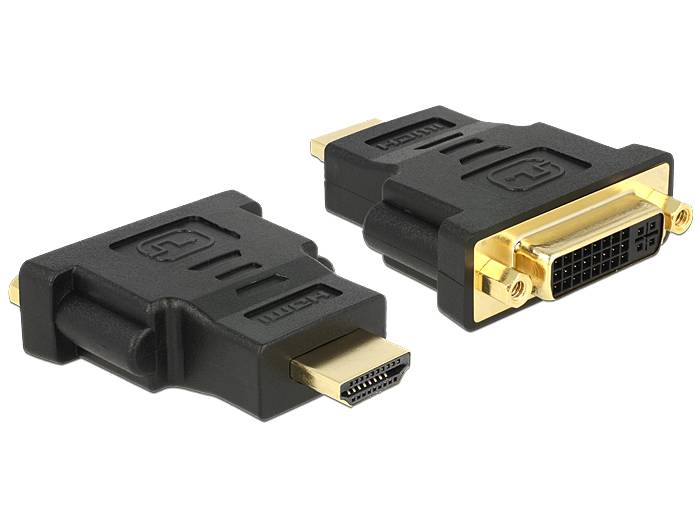 Delock Adapter HDMI male > DVI 24+5 pin female