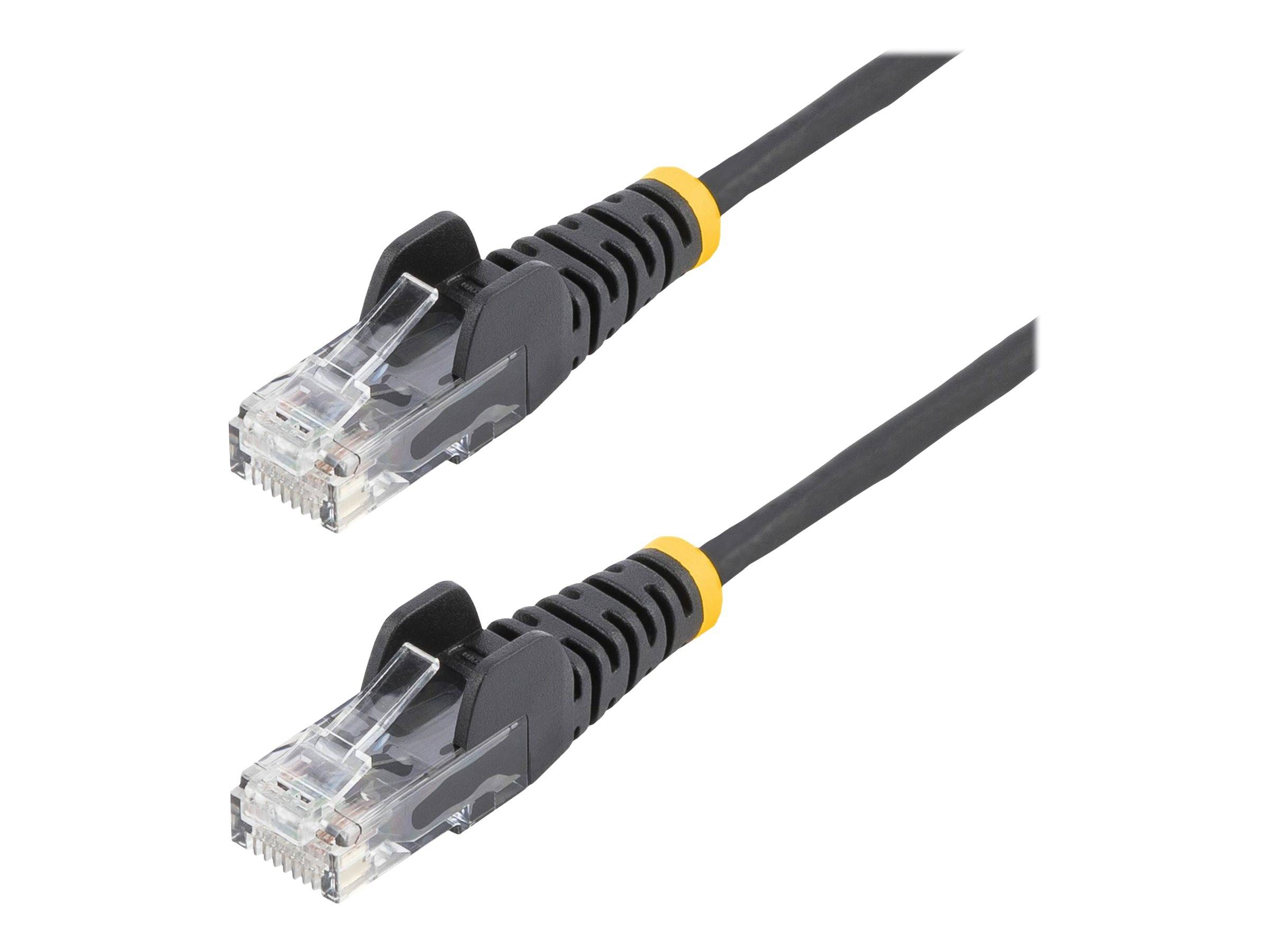 StarTech.com 2m Slim LSZH CAT6 Ethernet Cable, 10 Gigabit Snagless RJ45 100W PoE Patch Cord, CAT 6 10GbE UTP Network Cab