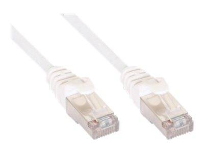 INLINE - Patchkabel - SF/UTP - Cat.5e - weiß - 25m