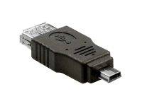DeLOCK - USB-Adapter - mini-USB Typ B (M) bis USB (W)