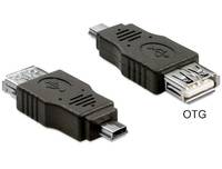 DeLOCK - USB-Adapter - mini-USB Typ B (M) bis USB (W)