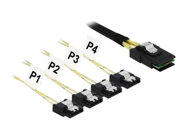 DeLOCK - SATA- / SAS-Kabel - SAS 6Gbit/s - Mini SAS (SFF-8087)