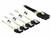DeLOCK - SATA- / SAS-Kabel - SAS 6Gbit/s - Mini SAS (SFF-8087)