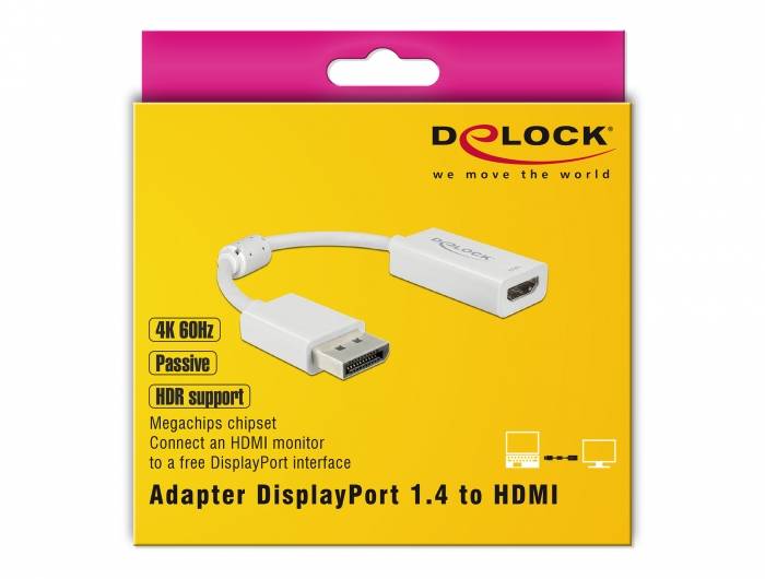 Delock - Videokonverter - DisplayPort - HDMI