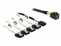 Delock - SATA- / SAS-Kabel - SAS 12Gbit/s - Mini SAS HD (SFF-8643)