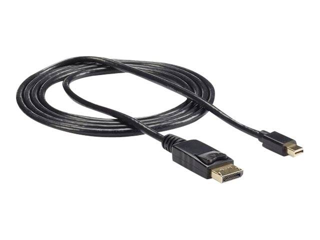 StarTech.com 3m Mini DisplayPort 1.2 auf DisplayPort Adapterkabel - mDP zu DP 4k x 2k Kabel - St/St - DisplayPort-Kabel - Mini DisplayPort (M)