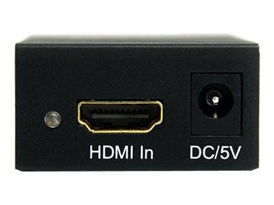StarTech.com HDMI auf Displayport aktiv Adapter / Konverter - 1920x1200 - HDMI zu DP Wandler (Buchse/Buchse)