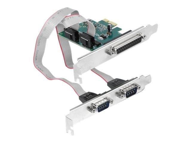 DeLOCK - Adapter Parallel/Seriell - PCIe 1.1 Low-Profile