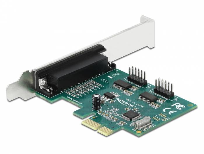 DeLOCK - Adapter Parallel/Seriell - PCIe 1.1 Low-Profile