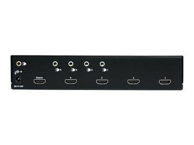 StarTech.com 4 Port High-Speed-HDMI Video Splitter und Signalverstärker