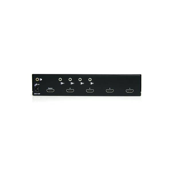 StarTech.com 4 Port High-Speed-HDMI Video Splitter und Signalverstärker