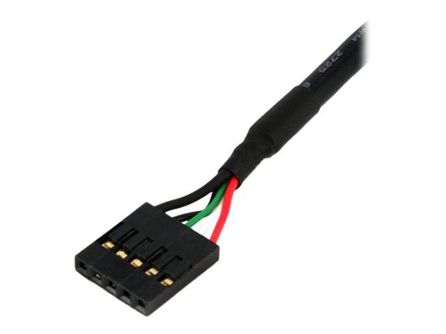 StarTech.com 45 cm internes 5pin USB IDC Mainboard Header Kabel - Buchse/Buchse - Pinheader Kabel 5-polig - USB-Kabel -