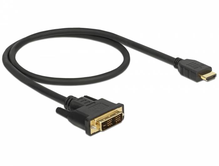 Delock - Adapterkabel - Single Link - DVI-D männlich zu HDMI männlich
