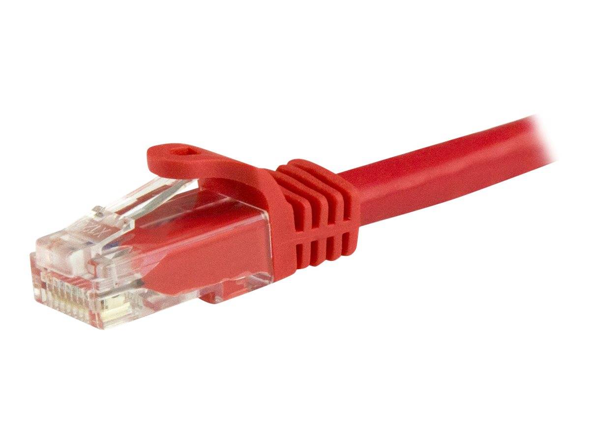 StarTech.com 5m Cat6 UTP RJ45 Gigabit Patchkabel Snagless - Cat 6 Netzwerkkabel mit Schutzmanschette - Cat.6 Patch-Kabel