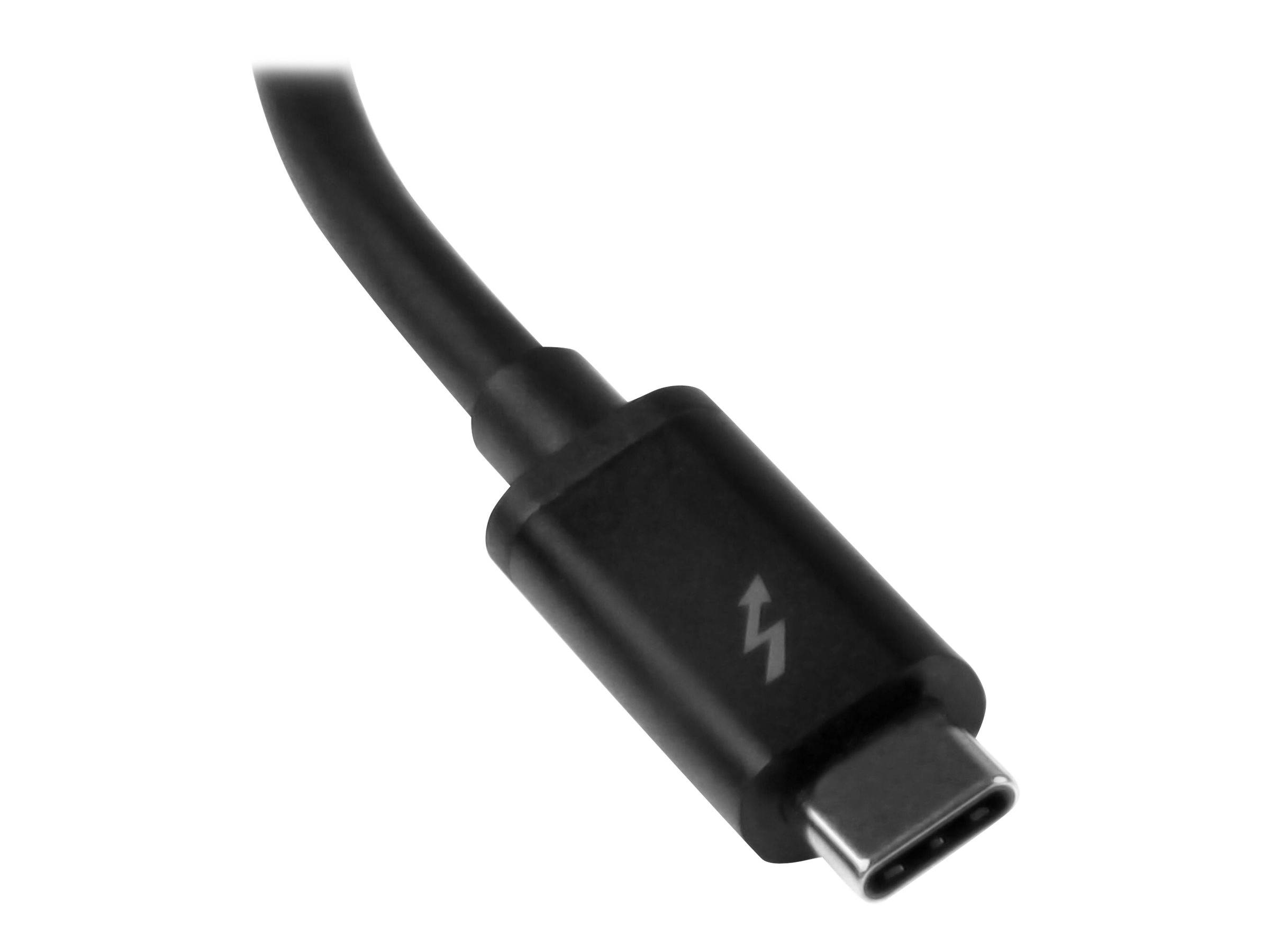 StarTech.com Thunderbolt 3 auf Thunderbolt 2 Adapter - TB3 Laptop auf TB2 Bildschirme/Geräte - Thunderbolt 1/2(10Gbit/s,