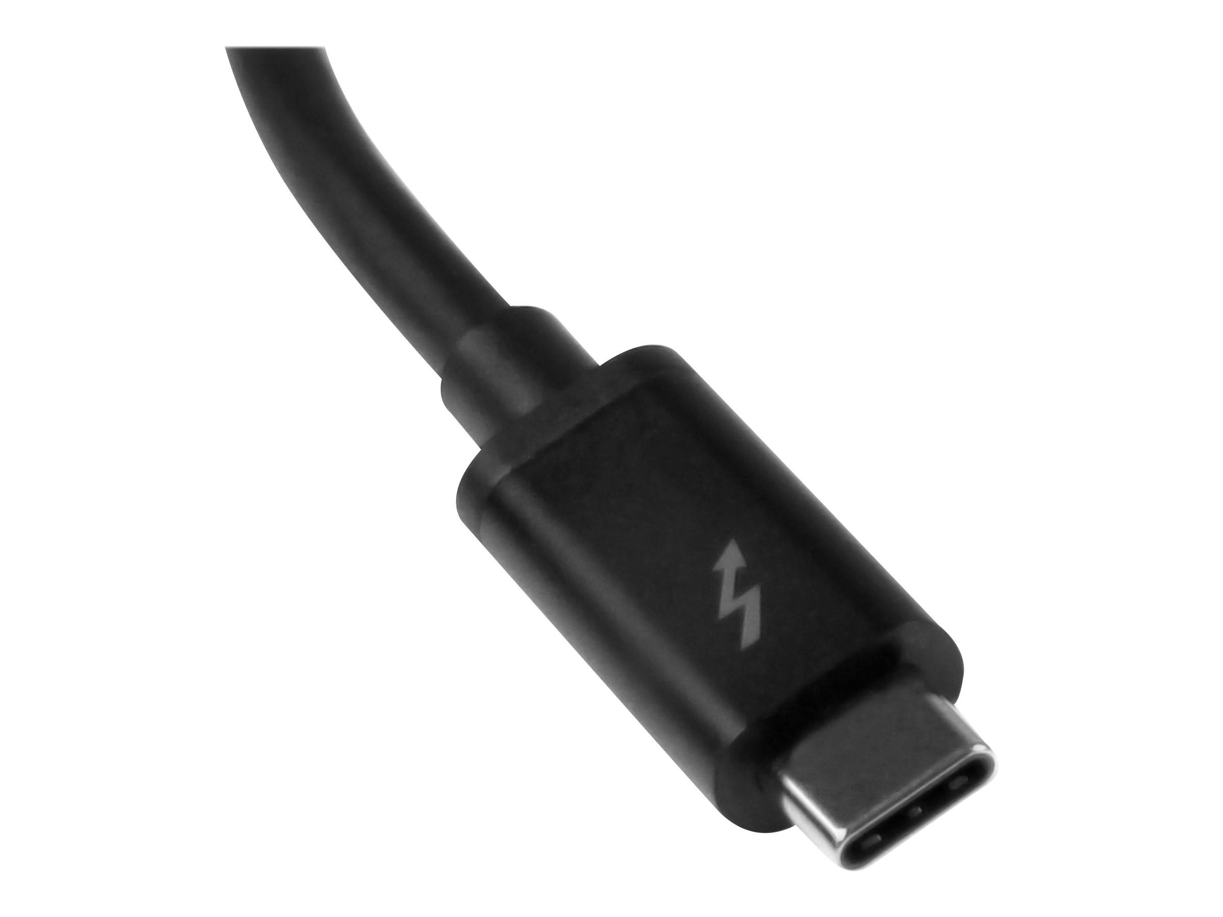 StarTech.com Thunderbolt 3 auf Thunderbolt 2 Adapter - TB3 Laptop auf TB2 Bildschirme/Geräte - Thunderbolt 1/2(10Gbit/s,