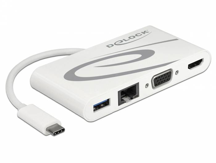 Delock - Retail Pack - Dockingstation - USB-C 3.1