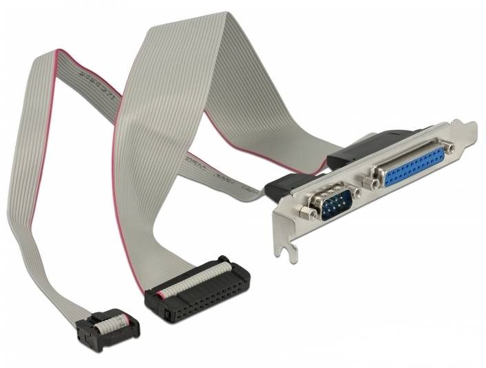 DELOCK Slotblech > 1xParallel + 1xSeriell gedrehte Belegung