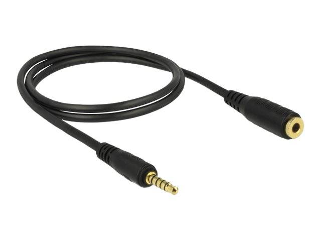 Delock - Audioverlängerungskabel - 5-poliger Mini-Stecker männlich bis 5-poliger Mini-Stecker weiblich
