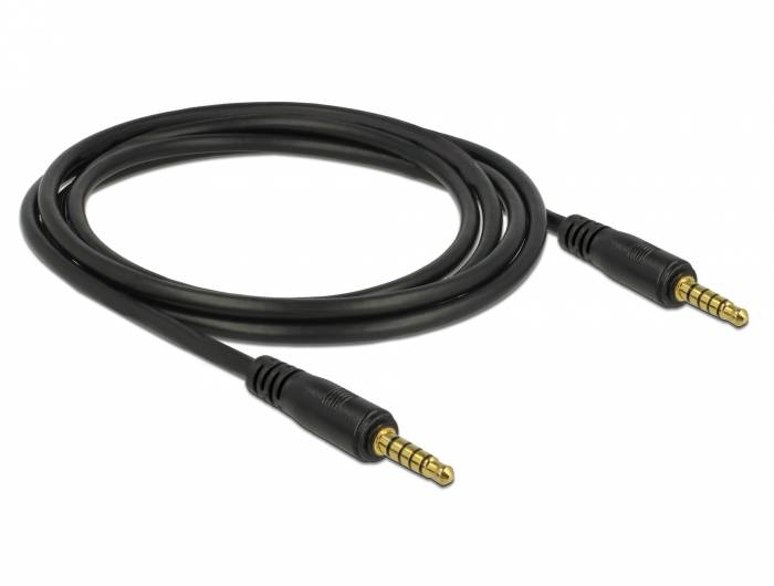 Delock - Audiokabel - 5-poliger Mini-Stecker männlich bis 5-poliger Mini-Stecker männlich