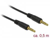Delock - Audiokabel - 5-poliger Mini-Stecker männlich bis 5-poliger Mini-Stecker männlich