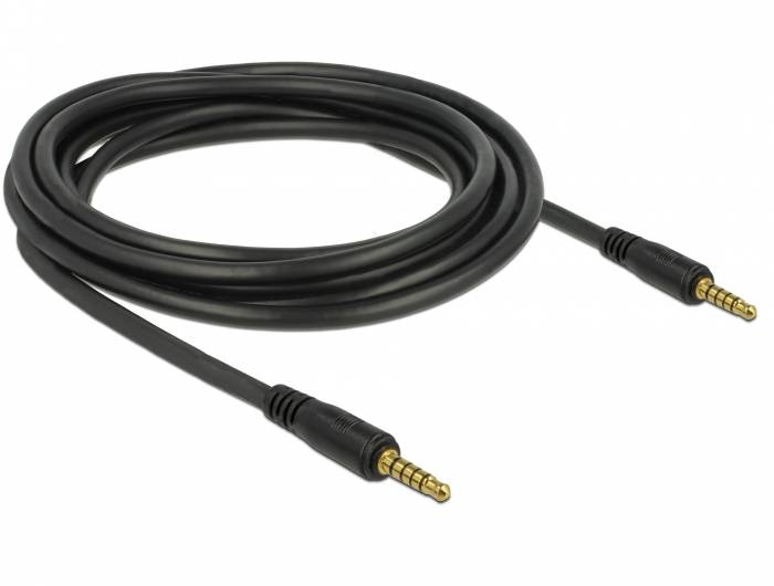 Delock - Audiokabel - 5-poliger Mini-Stecker männlich bis 5-poliger Mini-Stecker männlich