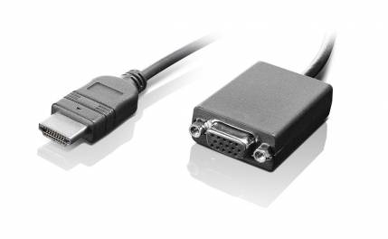 Lenovo - Videoadapter - HDMI männlich bis HD-15 (VGA)