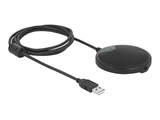 Delock - Mikrofon - USB - Schwarz